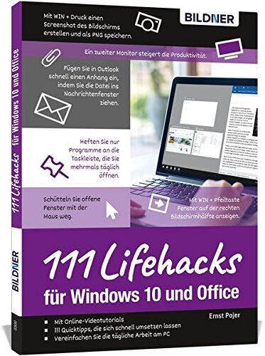 Ernst Pojer - Lifehacks für Windows 10 und Office: 111 Profi-Tipps für Anwender - Preis vom 06.10.2026 07:26:00 h