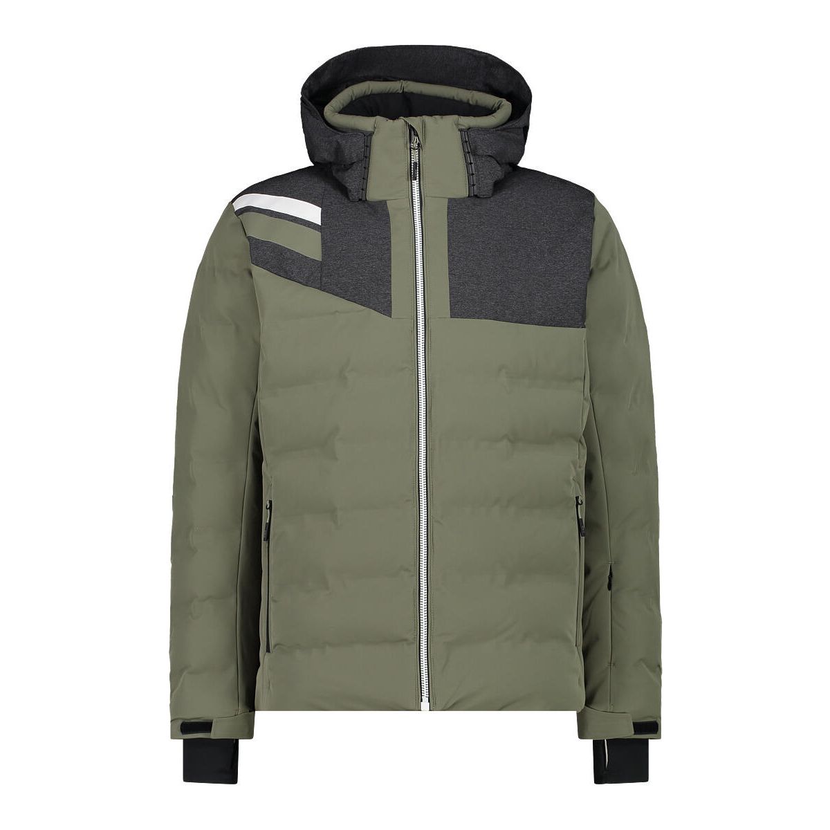 CMP MAN Jacket Zip Hood kaki (F876) 54 33W0767-F876-54