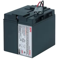 APC RBC7 APC Ersatzbatterie für Smart-UPS Line Interactive, 24V 17Ah Blei-Säure-Batterie, 2 Jahre Garantie Reparatur oder Ersatz