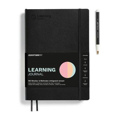 LEUCHTTURM1917 Learning Journal Composition (B5), Flexcover, Schwarz, Deutsch