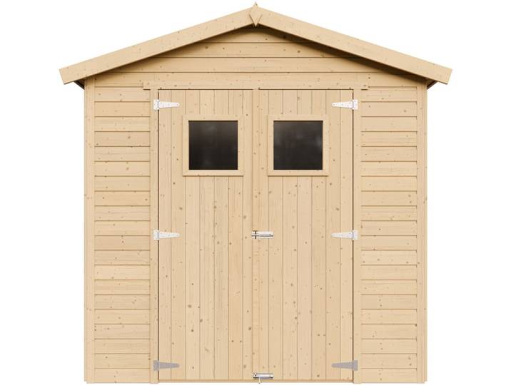 Timbela M351+M351G - Houten tuinhuis - 4\,08 m² - 222x233xH234 cm - met vloer