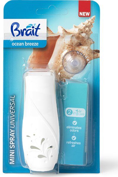 Brait Luftfrisker Mini Spray   Ocean   10 Ml