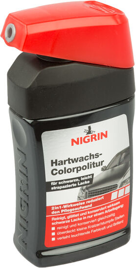 Nigrin Lackversiegelung Hartwachs-Colorpolitur Schwarz [300 Ml] 72944 0.3l