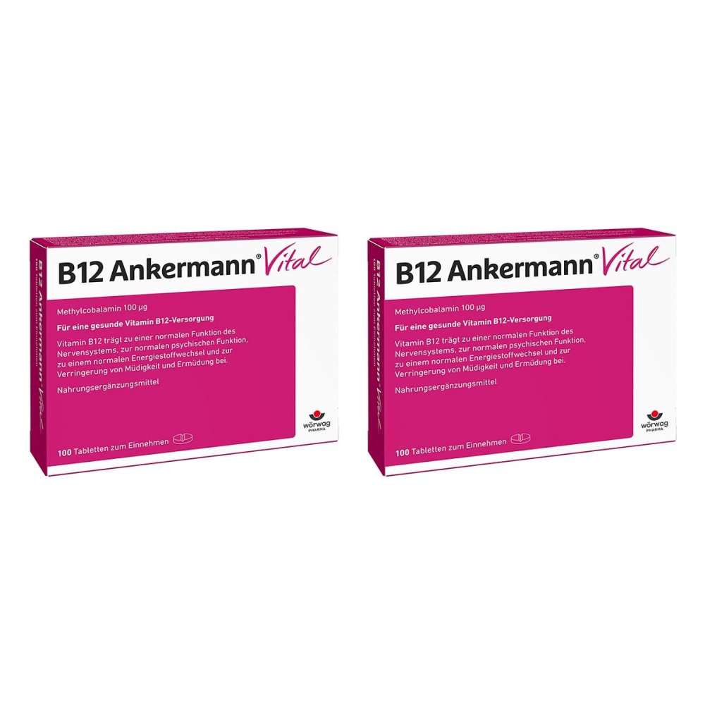 Wörwag Pharma GmbH & Co. KG B12 Ankermann Vital Tabletten 08105402