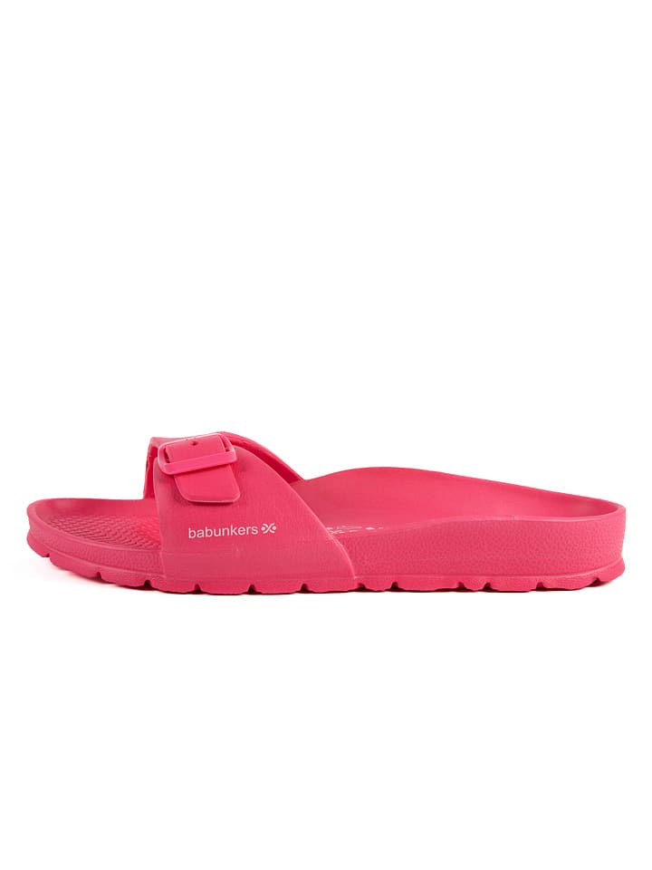 BABUNKERS Family Pantoletten in Fuchsia - 39