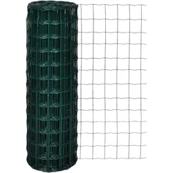 vidaXL Gartenzaun Maschendraht Gitterzaun Schweißgitter 25x1,2 m