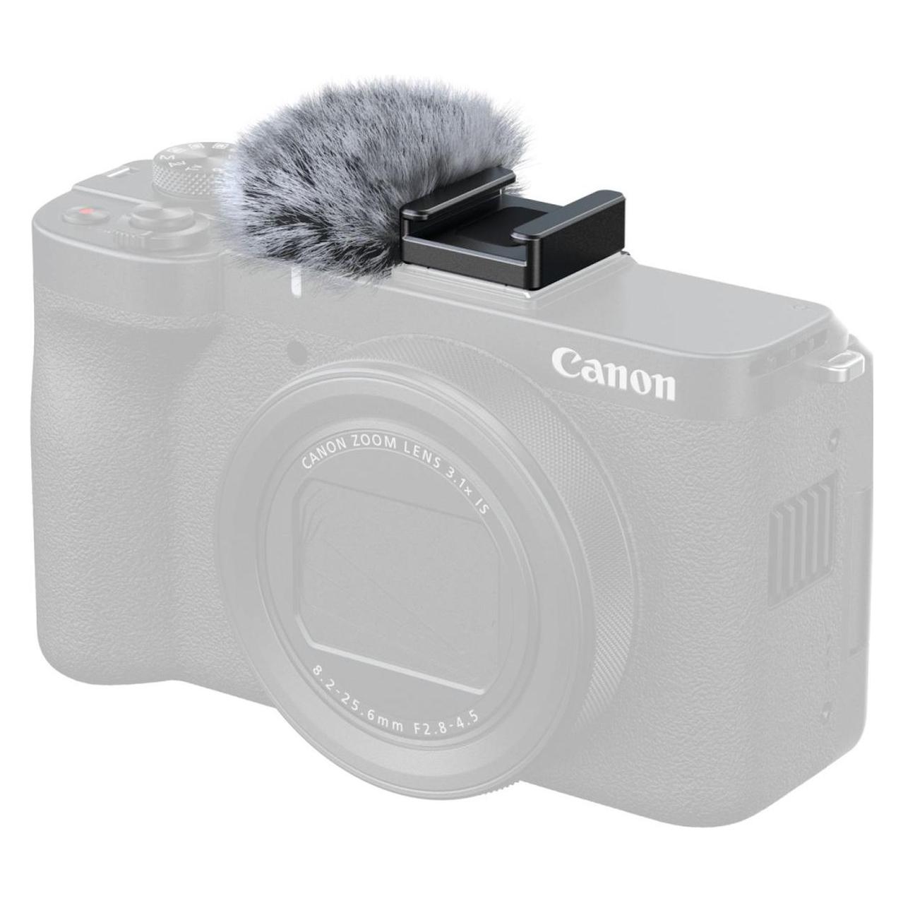 SmallRig 5989 Furry Windscreen for Canon PowerShot V1 (Canon PowerShot V1) (4110100673)