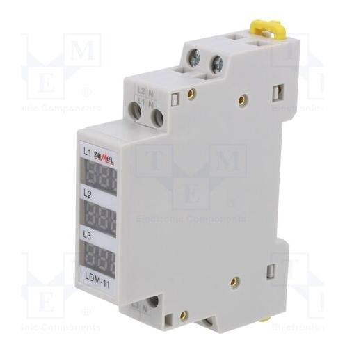 Zamel Wskaźnik napięcia modułowy 3-fazowy cyfrowy LDM-11 (LDM-11)