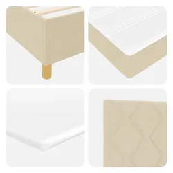 vidaXL, Boxspringbett, Nellie Diamond blocks design (80 x 200 cm)