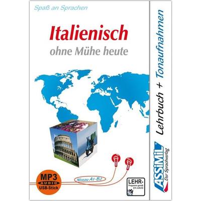 ASSiMiL Italienisch ohne Mühe heute - MP3-Sprachkurs mit USB-Stick - Niveau A1-B2, Gebundene Ausgabe von , Assimil, 978-3-89625-357-6