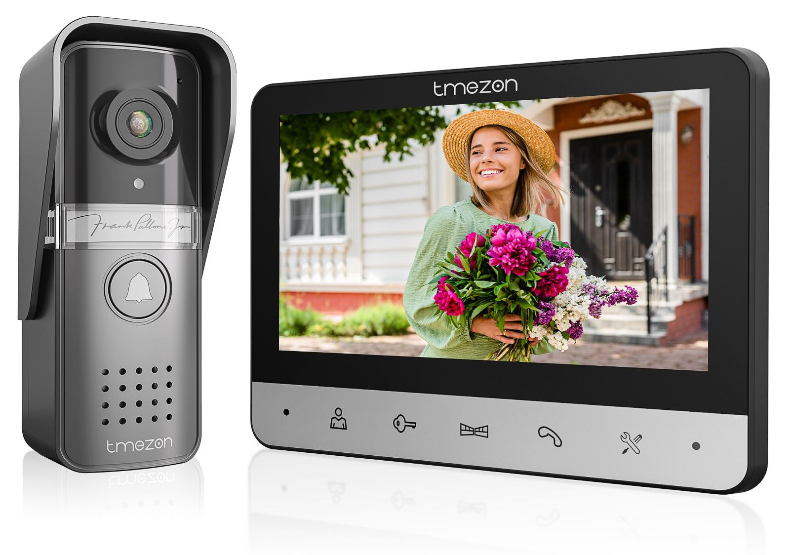 Selius Videodeurbel met 7 Inch Kleurendisplay en 120 Graden Camera