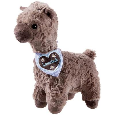 Heunec 342194 - KUMA Lama, Lausbub, dunkelbraun, 35 cm