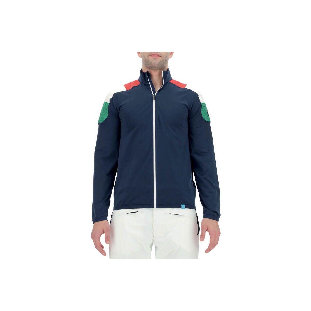 Uyn MAN Natyon Tricolor 2ND Layer Full Zip deep blue (A184) S O102193-A184-S