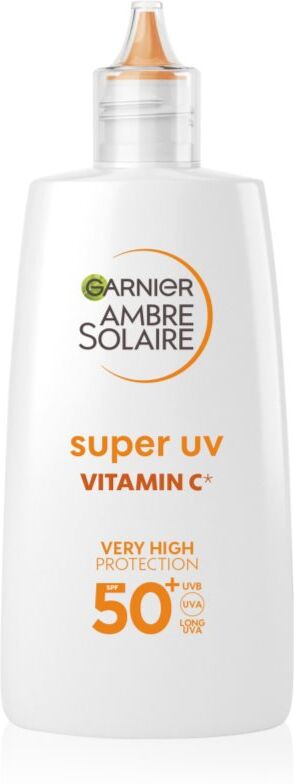 Garnier Ambre Solaire Super UV Vitamin C leichtes, schützendes Fluid gegen dunkle Flecken SPF 50+ 40 ml