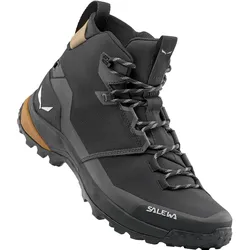 Salewa, Herren, Wanderschuhe, Puez 2 Mid PTX (45), Schwarz