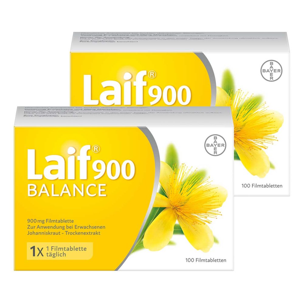 Bayer Vital GmbH Laif 900 Balance Filmtabletten für Ihr seelisches Gleichgewicht 08102355