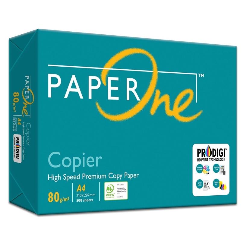 Paper One Kopijavimo popierius, A4, 80 g/m², 500 vnt. (A4, 500 Blätter, 80 g/m²) (42840194)