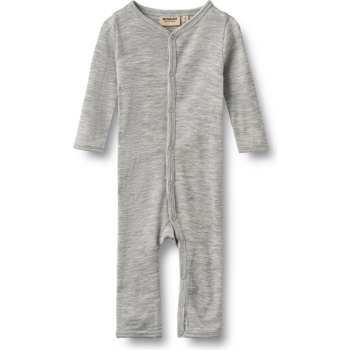 Wheat Wool Jumpsuit Dusty melange grey (0224) 56 9332-775 RWS-0224-56/1m
