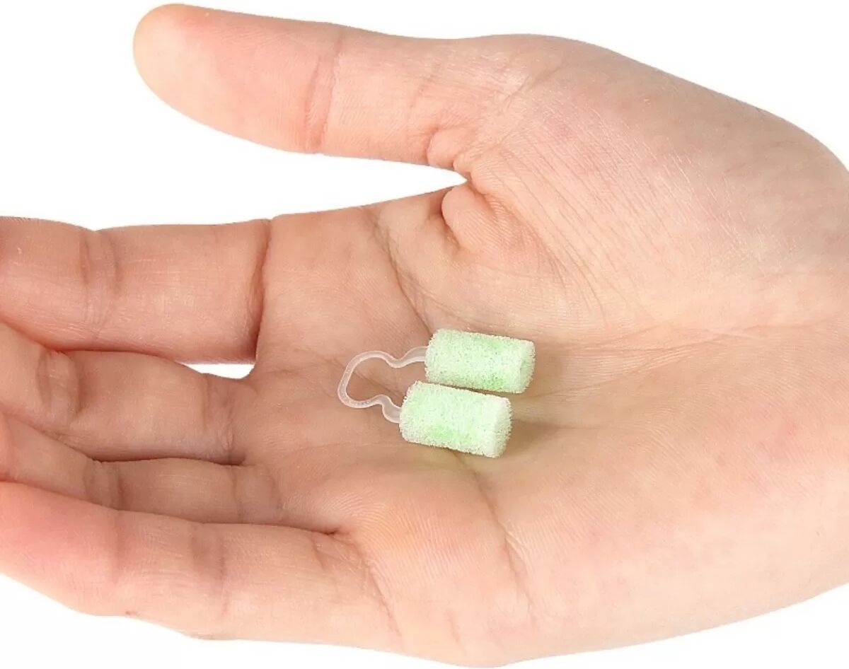 INF Clip nasal en mousse en U 10 pièces - Dilatateur nasal vert pour meilleure respiration et anti-ronflement