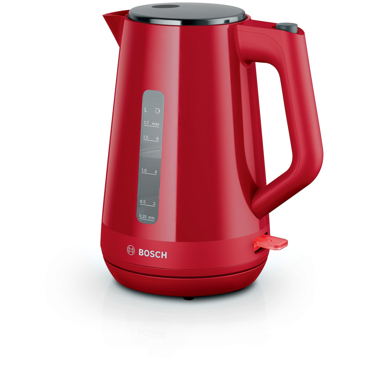 Bosch MyMoment waterkoker, 1,7 liter, 2400 watt, rood