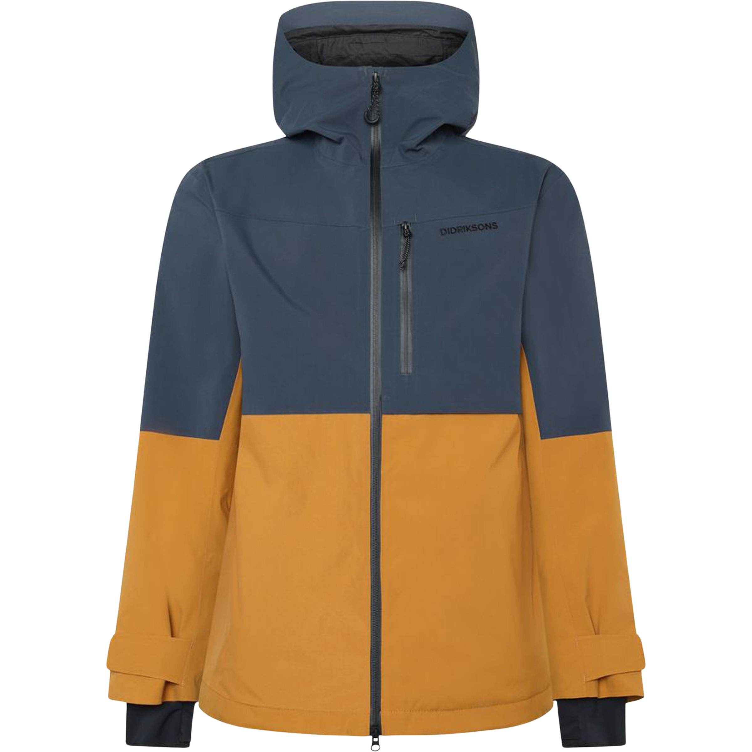 Didriksons Asp Herren Kunstfaserjacke blau Größe S Trekking Wasserdicht
