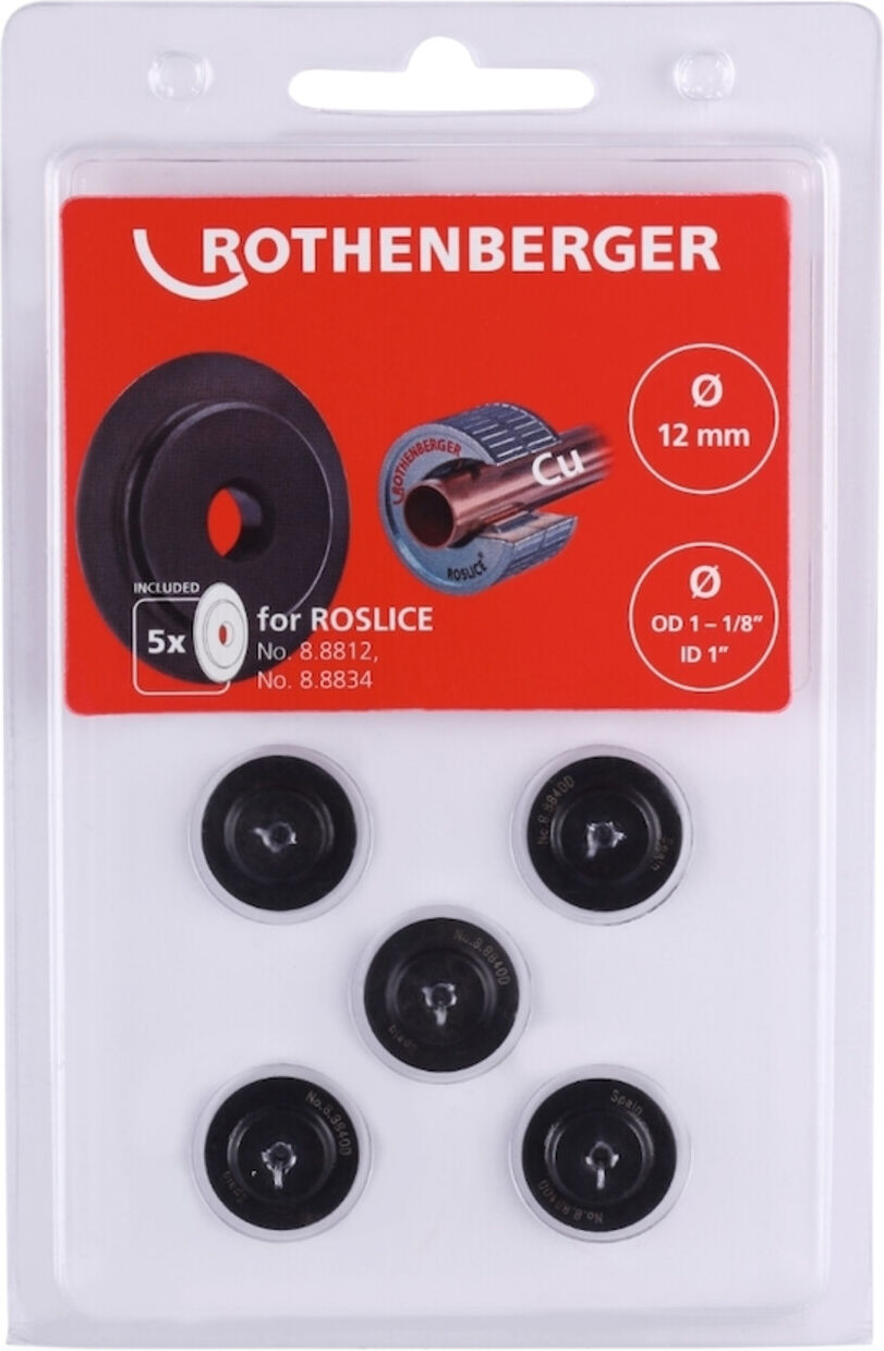 ROTHENBERGER Schneidrad Für Roslice, R Ohrabschneider, 12mm, 1.1 (088840D)