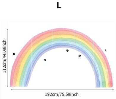 Uplift Essentials Large Pastel Rainbow Mural High Definition Chromatic Architectural Sculpture l
