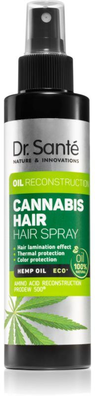 Dr. Santé Cannabis spray cheveux à l'huile de chanvre 150 ml