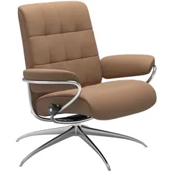 Stressless Sessel London Star Low Back Leder Braun Batick Latte