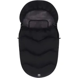 babycab Winterfußsck Nyby für Tragewannen und Babyschalen, schwarz