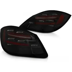 Voll LED Rückleuchten passend für Porsche Boxster 987+ Cayman Facelift 09- Schwarz Smoke