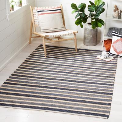 SAFAVIEH Handmade Striped Kilim Emilienne Stripe Wool Rug