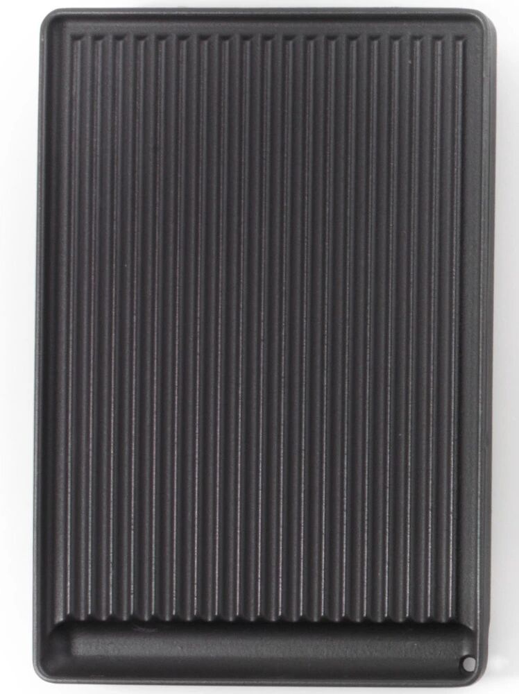 Ompagrill PIASTRA DI COTTURA IN GHISA RIGATA 40X28CM