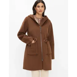 Brax Damen Mantel Style HOPE nougat, braun, Gr. 34