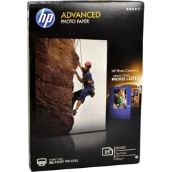 HP Advanced Photo Paper Glossy  Q8691A  10x15cm  25 Blatt  250g