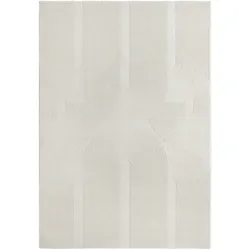 Webteppich Leonie Creme ca. 120x170cm