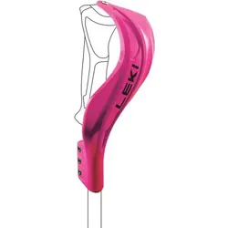 LEKI Unisex Hand-/Armschoner Gate Guard Closed Worldcup Compact, Größe ONE SIZE in Pink Pink