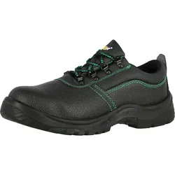 Sicherheitshalbschuhe S3 "MARSEILLE" schwarz - 43 - grün, schwarz