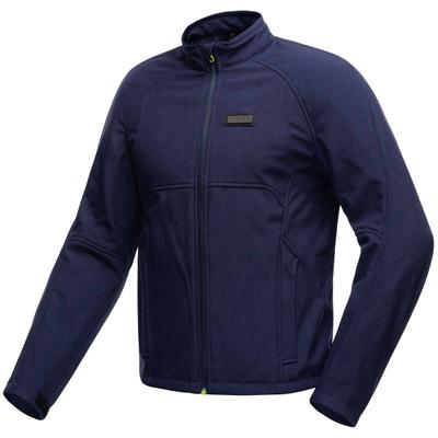Motorradjacke NERVE "Vigor" Gr. M, blau, Jacken, Herren, M, Obermaterial: 100% Polyester. Miedereinsatz: 100% Polyester, Schutzkleidung