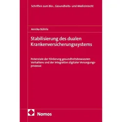 Stabilisierung des dualen Krankenversicherungssystems, Fachbücher von Annika Bührle