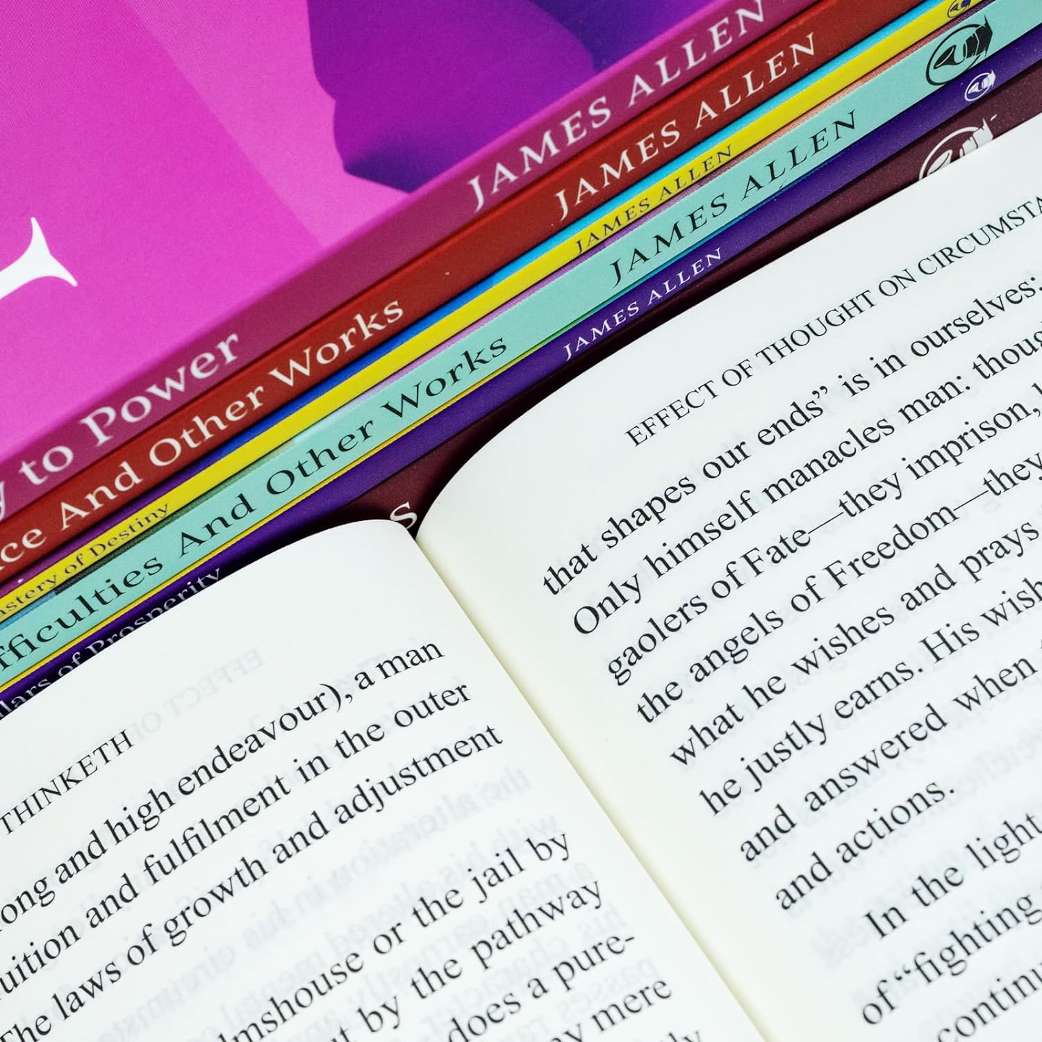 Classic Editions James Allen 7 Books Collection Set – As a Man Thinketh, Mastery of Destiny & Spiritual Self-Improvement Collection