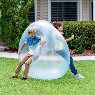 Playful Picks Squishy Bubble Ball Durable, Portable Bouncy Toy For All Ages Green XXL 80 120cm