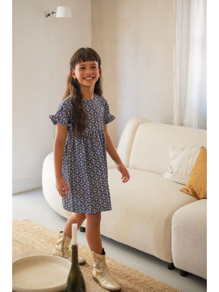 Like Flo Kleid "Maja" in Dunkelblau - 134