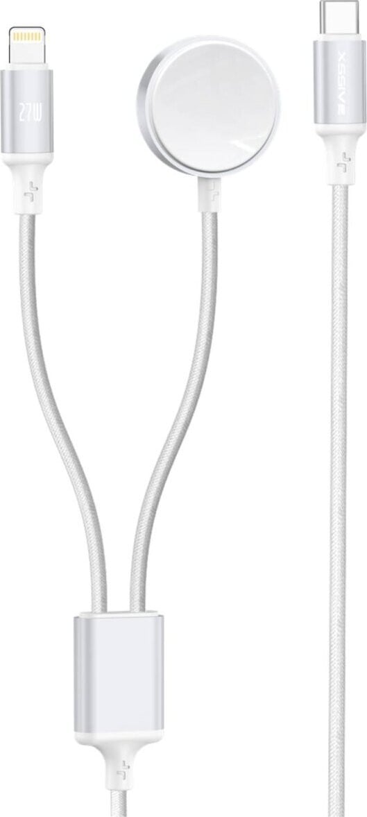 Cofi 2-in-1 oplaadkabel met overlaadbeveiliging, 1,2 meter