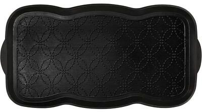 A1 Home Collections Footprint Heavy Duty Flexible 100% Rubber Boot Mat