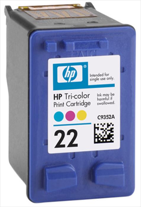 HP Cartuccia Inkn22 Tricromia Blister C9352aebl