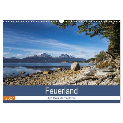 Feuerland - Am Puls der Wildnis (Wandkalender 2027 DIN A3 quer), CALVENDO Monatskalender