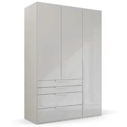 rauch ORANGE Kleiderschrank Purisma 151 x 223 cm Glas Seidengrau