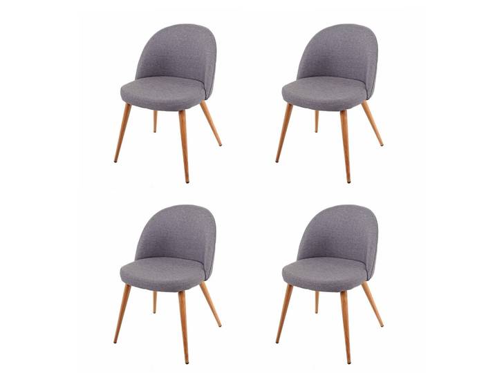 ESSZIMMERSTUHL Anthrazit 4er-Set