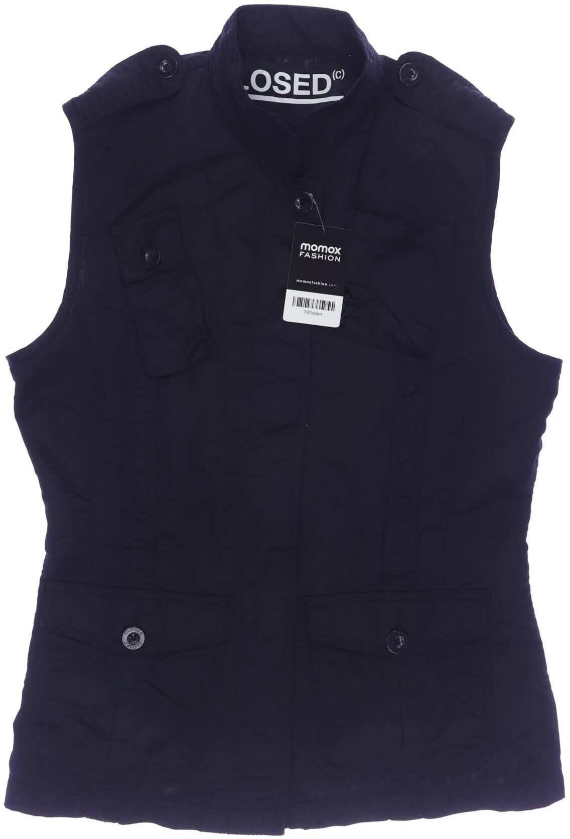 Closed Damen Weste, Schwarz, Gr. L, Synthetik - Second Hand